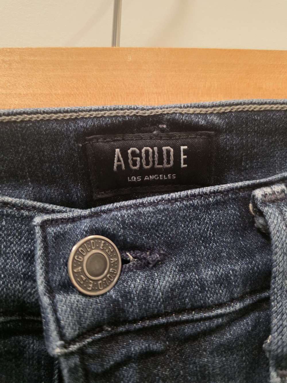 AGOLDE Camille Skinny Jeans Size 28 Dark Wash Stretch Denim Designer USA - Picture 5 of 14